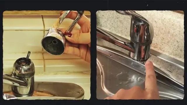 Testing moen pull down kitchen faucet, seen during faucet repair service in Chino Valley, AZ.
